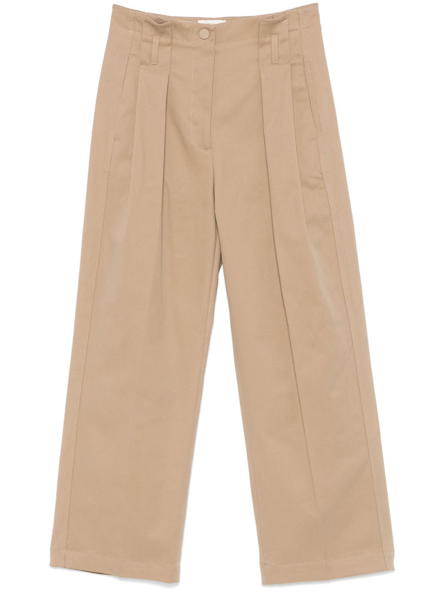 Pantaloni beige Tela