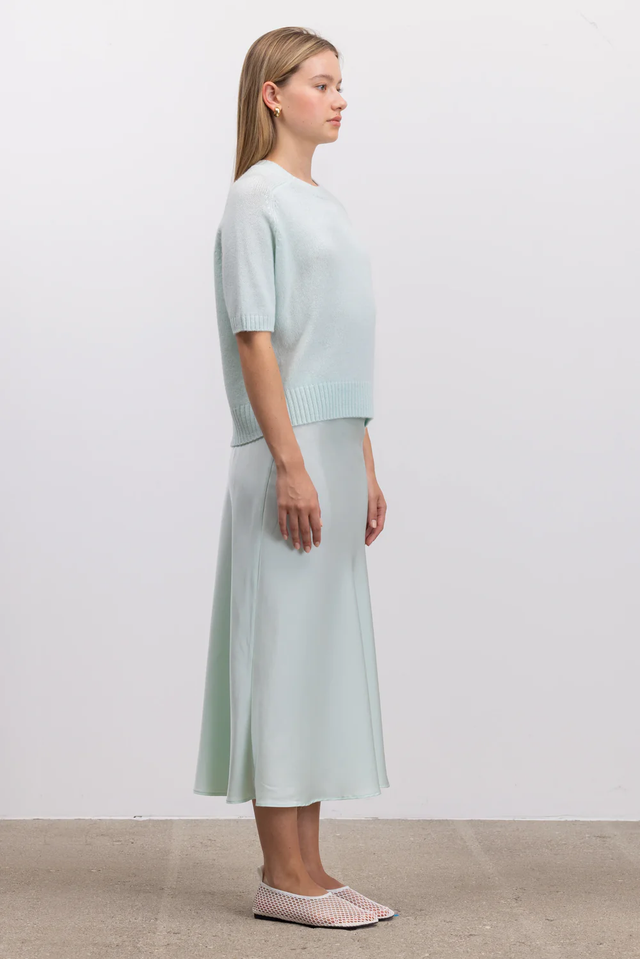 Gonna verde acqua Allude