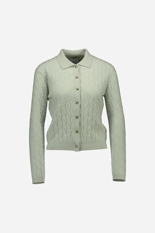 Cardigan verde Allude