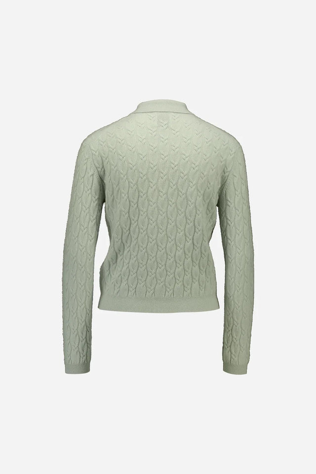 Cardigan verde Allude