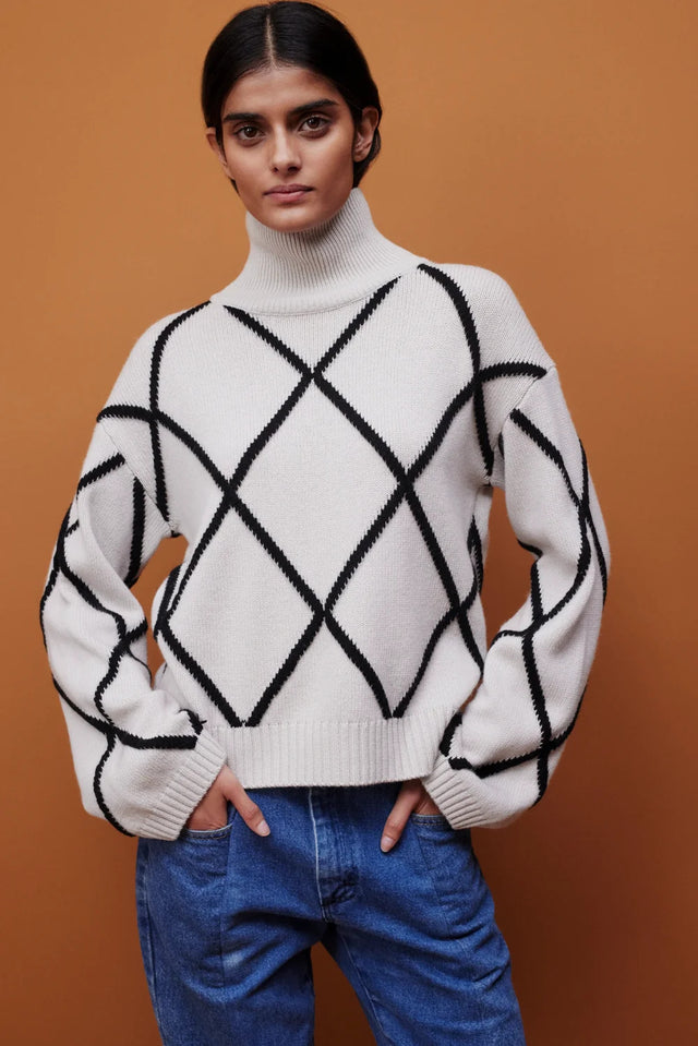 Pull bianco Allude