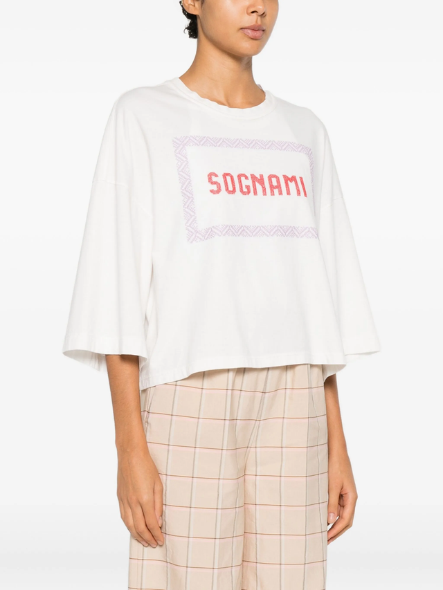 T-Shirt bianca Forte Forte