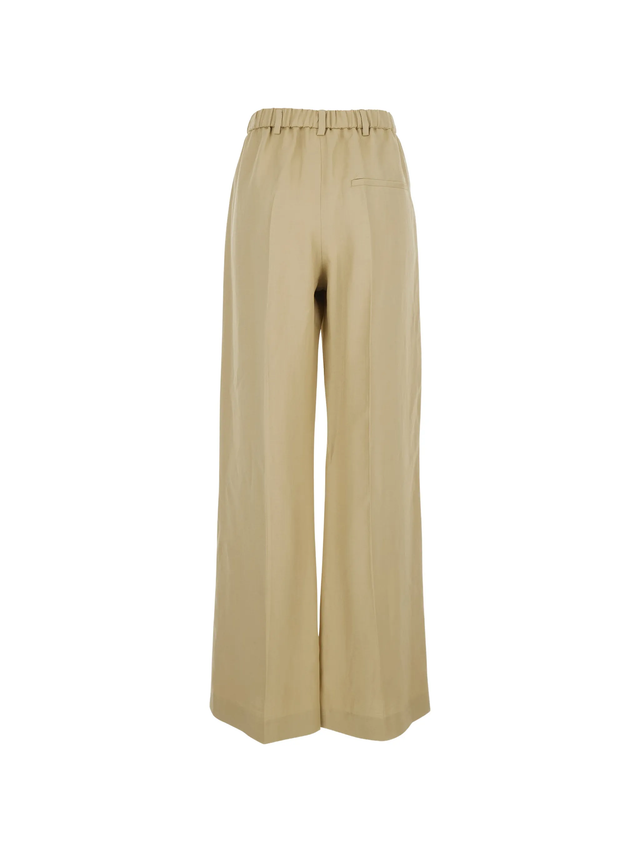 Pantaloni beige Tela