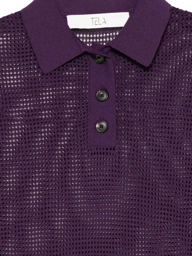 Polo viola Tela