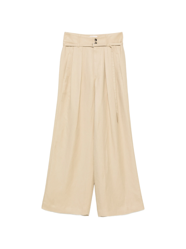 Pantaloni beige Tela