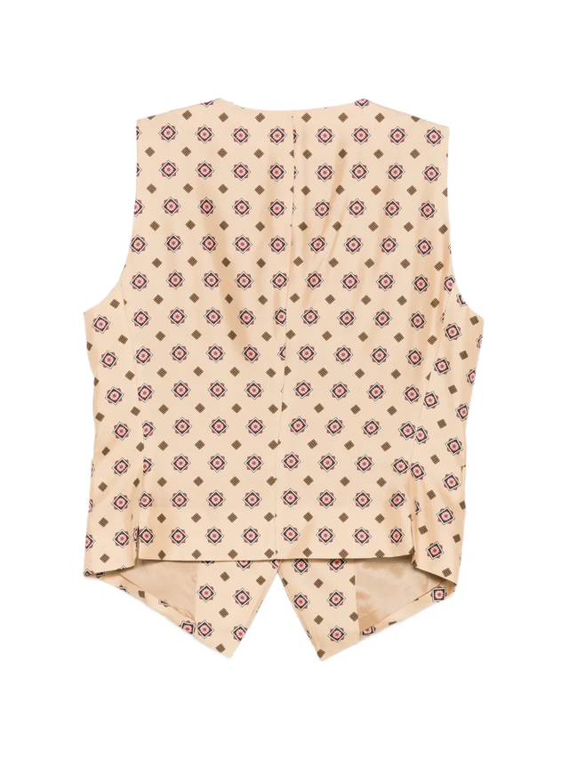 Gilet beige Alberto Biani