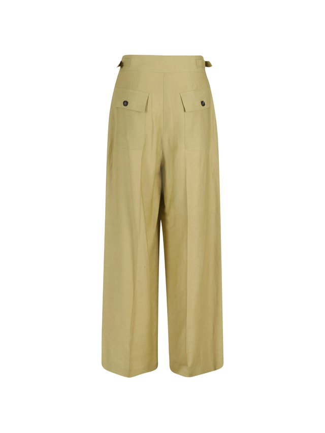 Pantaloni verdi Tela