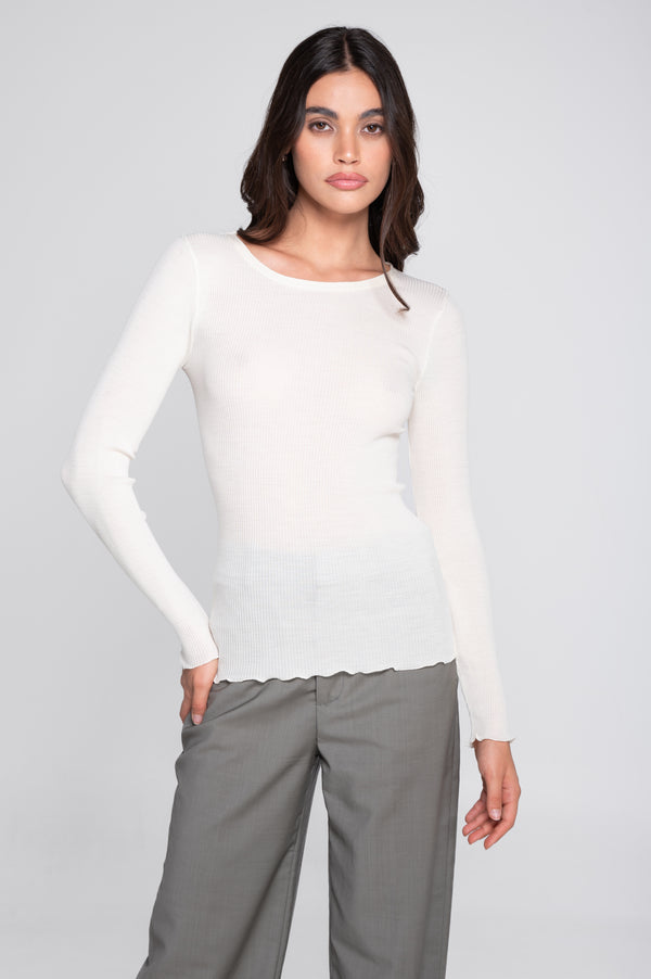 Maglia avorio Oscalito