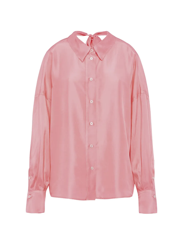 Camicia rosa Tela