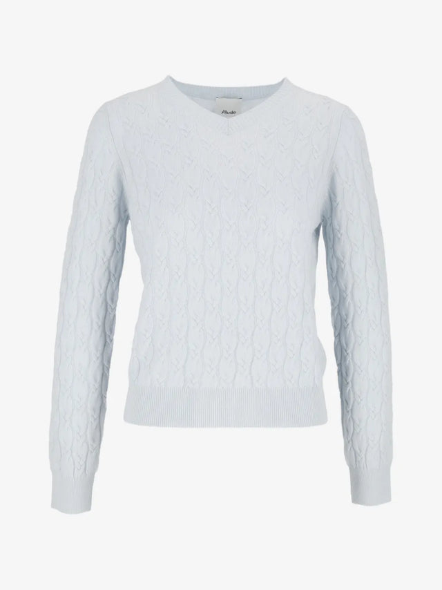 Pull azzurro Allude