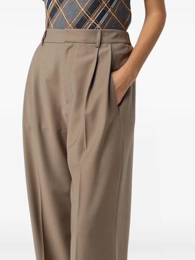 Pantaloni beige Tela