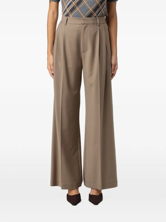 Pantaloni beige Tela
