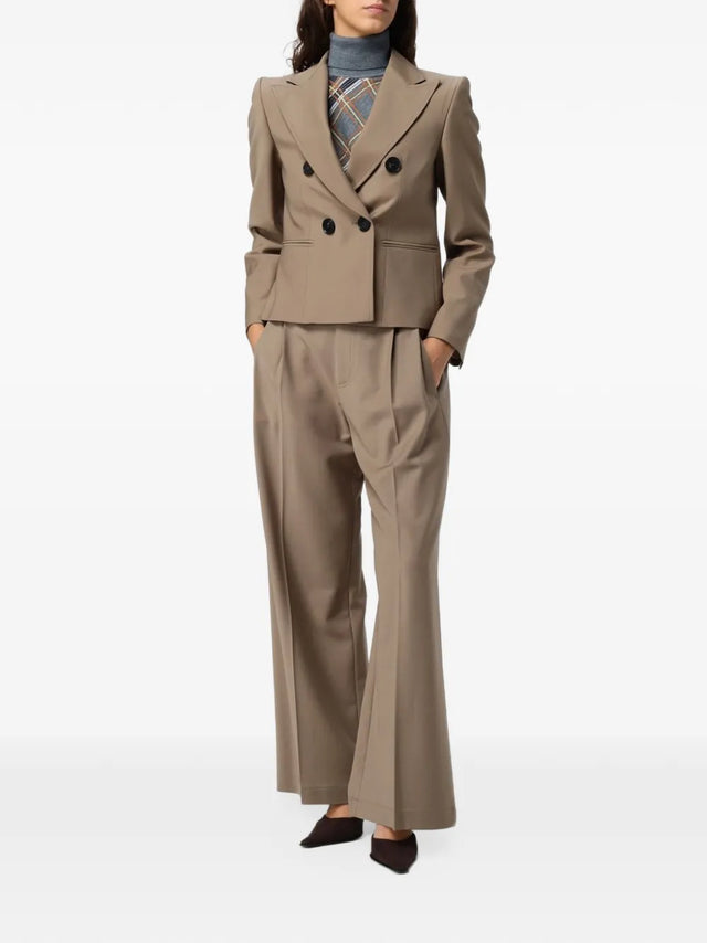 Pantaloni beige Tela