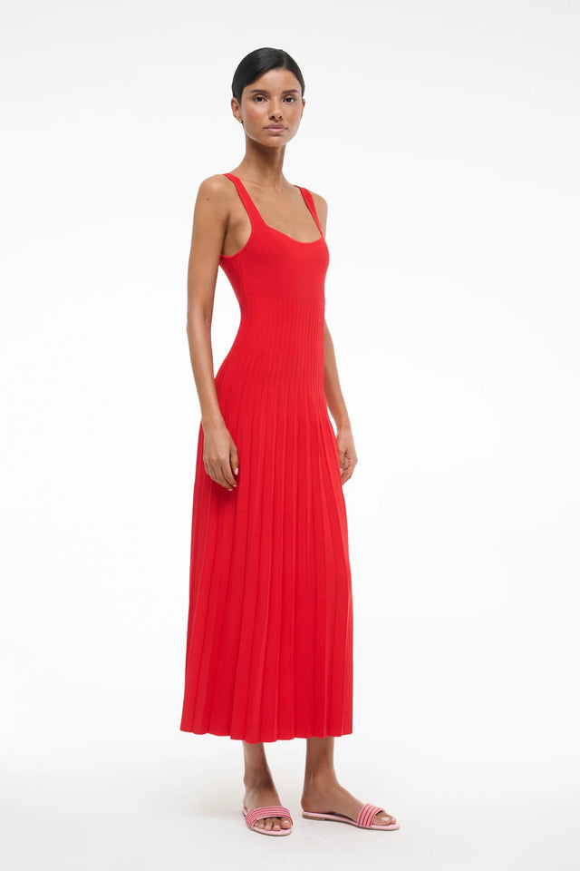 Vestito rosso Staud