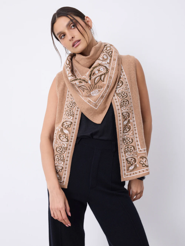 Sciarpa beige Not Shy