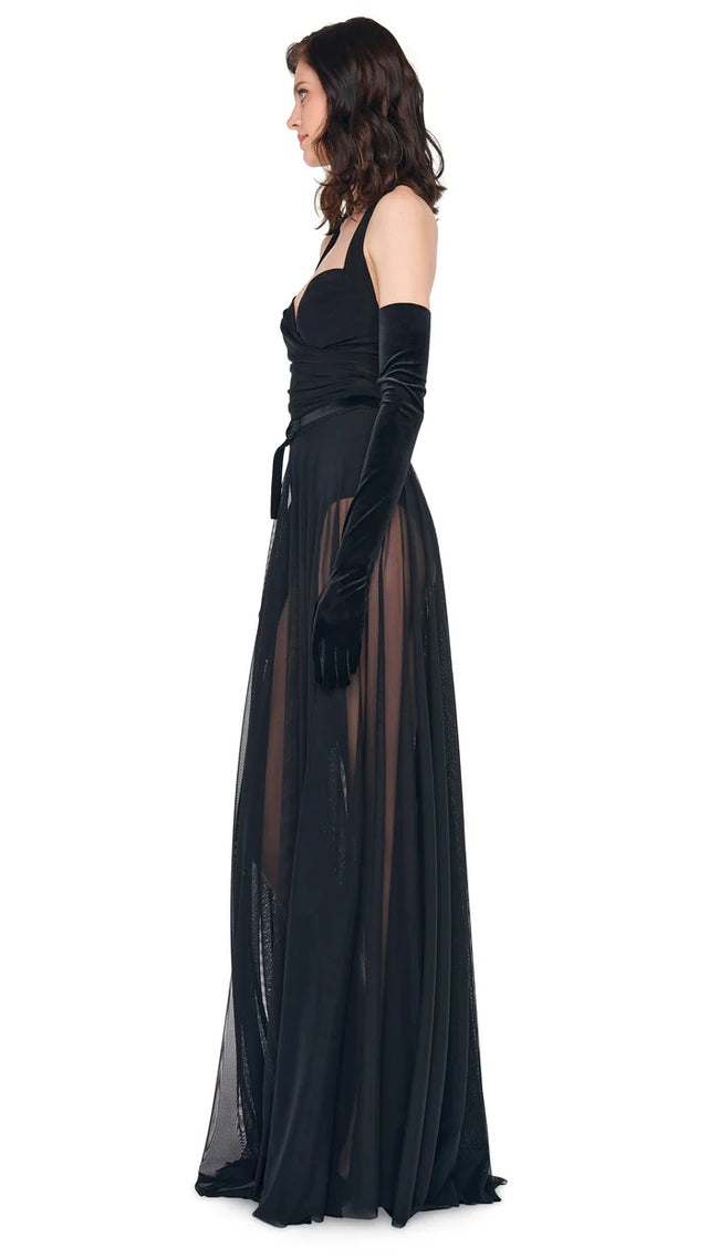 Vestito nero Norma Kamali