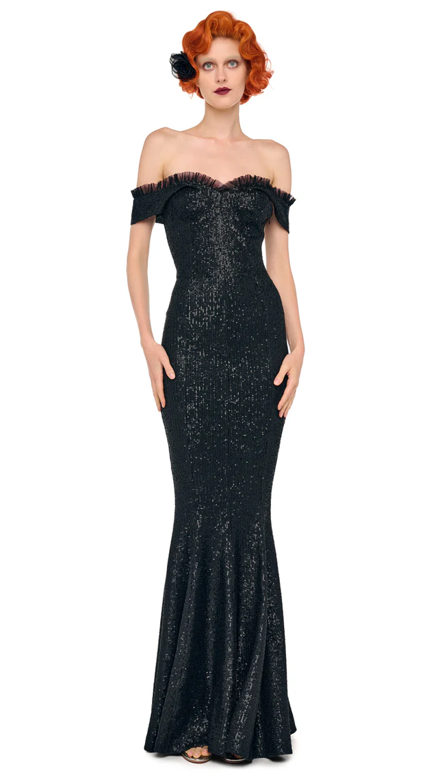 Vestito nero Norma Kamali