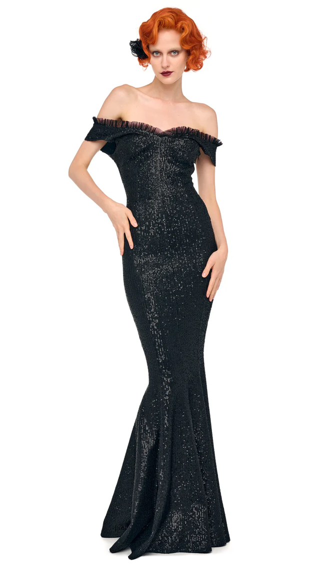 Vestito nero Norma Kamali