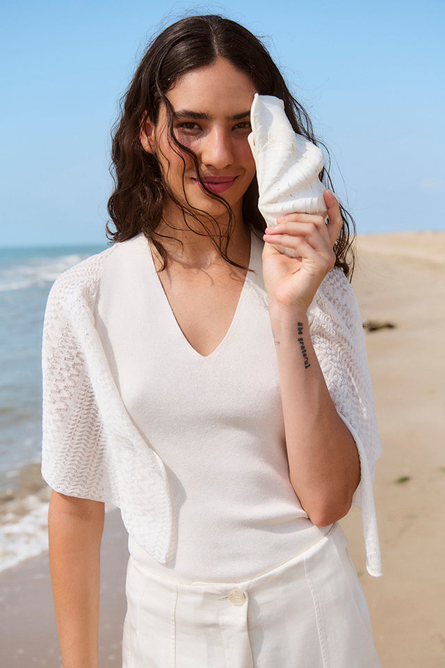 Top avorio Sita Murt