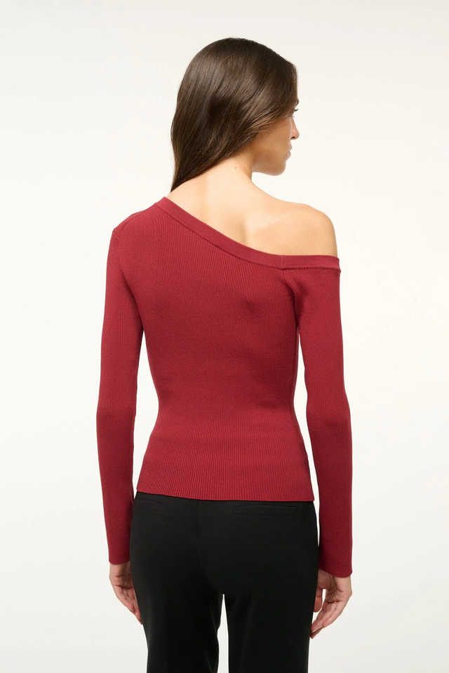 Cardigan bordeaux Staud