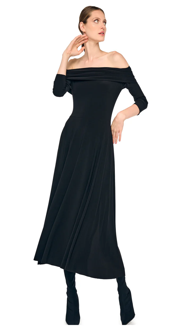 Vestito nero Norma Kamali