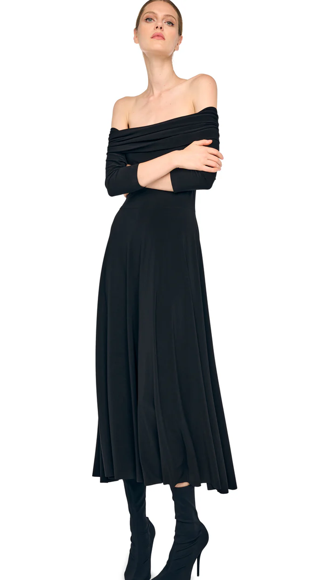 Vestito nero Norma Kamali