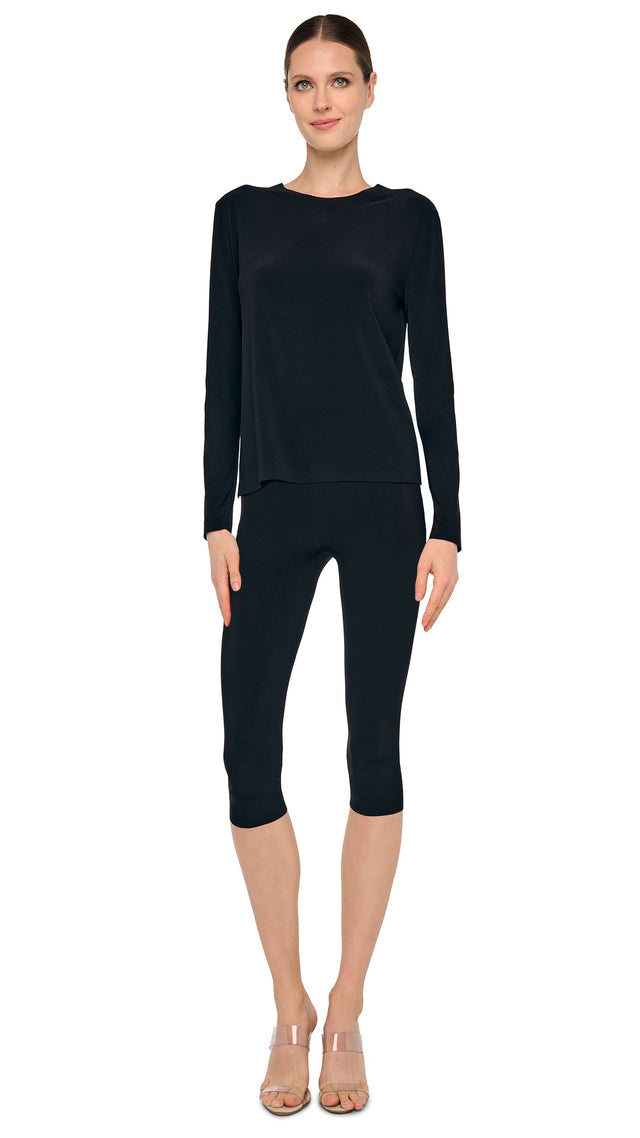 Leggings nero Norma Kamali
