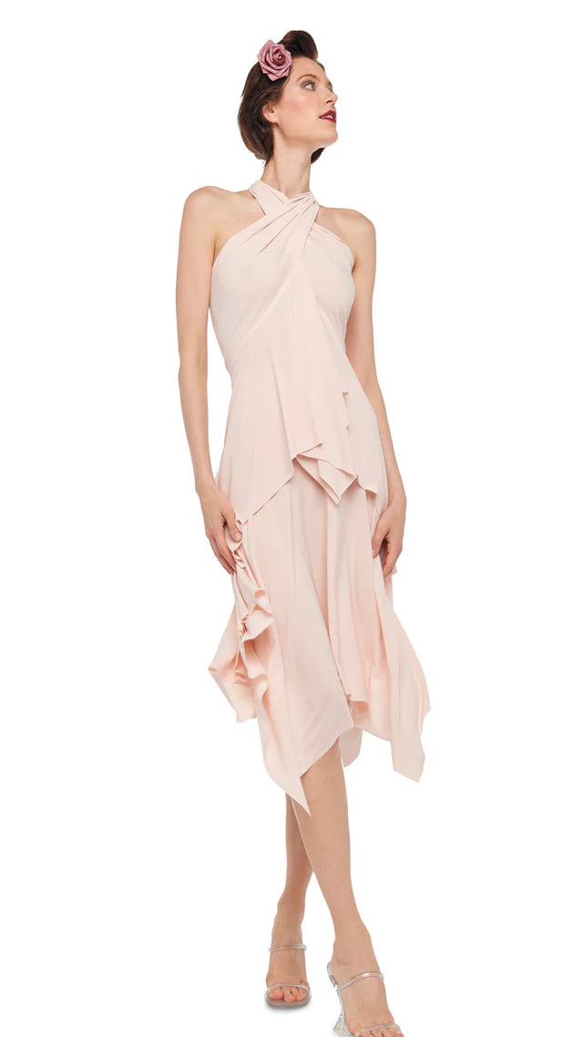 Top rosa Norma Kamali