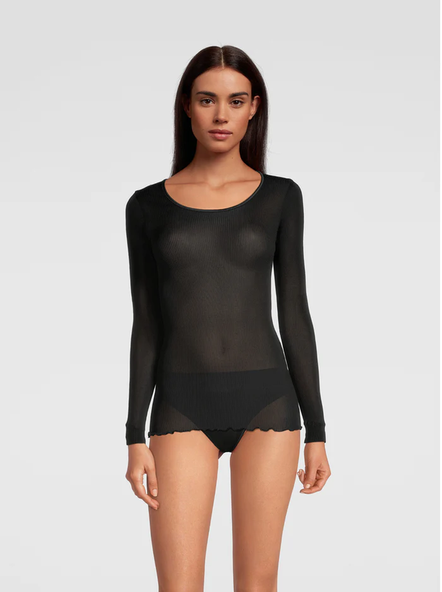 T-Shirt nera Oscalito