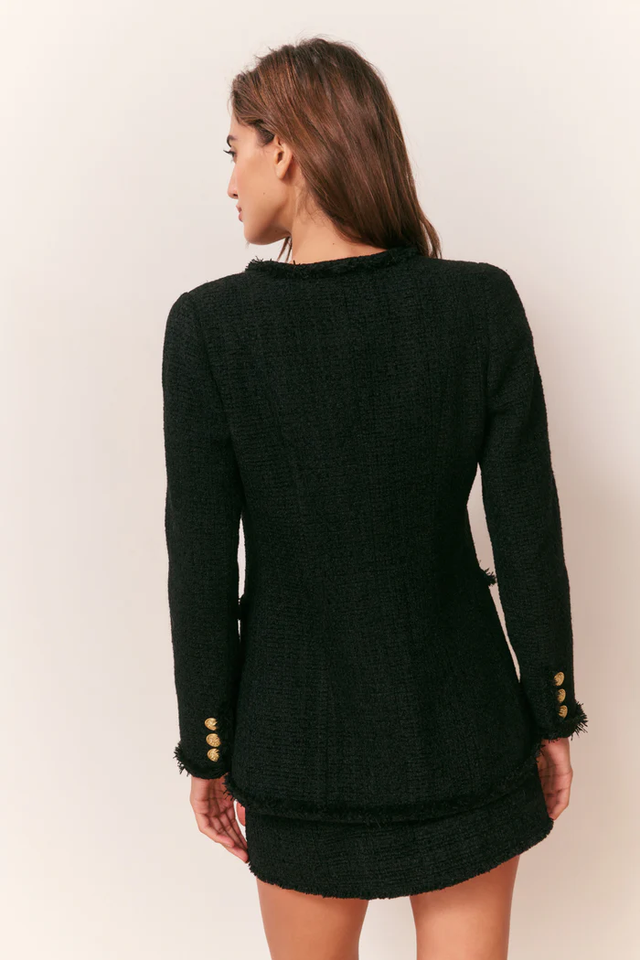 Giacca nera LoveShackFancy