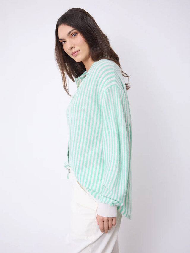 Camicia verde acqua Not Shy