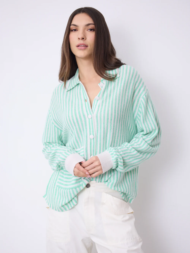 Camicia verde acqua Not Shy