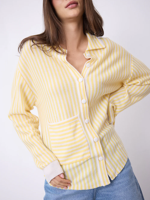 Camicia gialla Not Shy