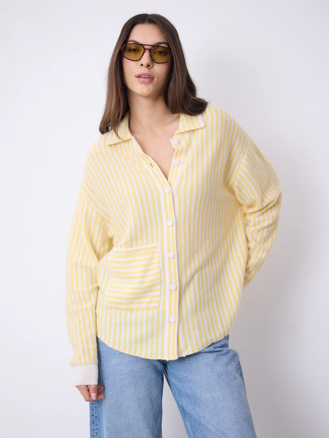 Camicia gialla Not Shy