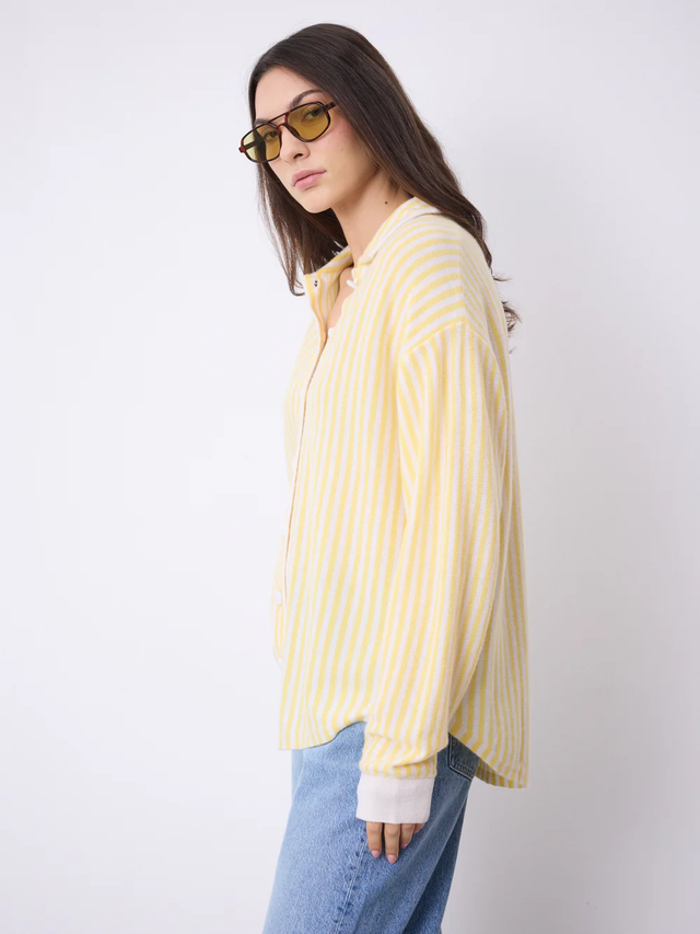 Camicia gialla Not Shy