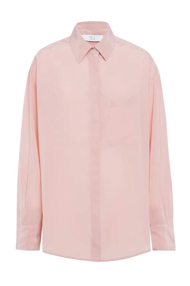 Camicia rosa Tela