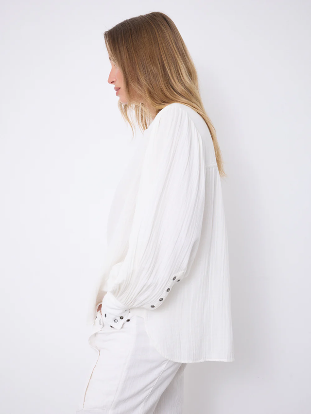 Blusa bianca Not Shy