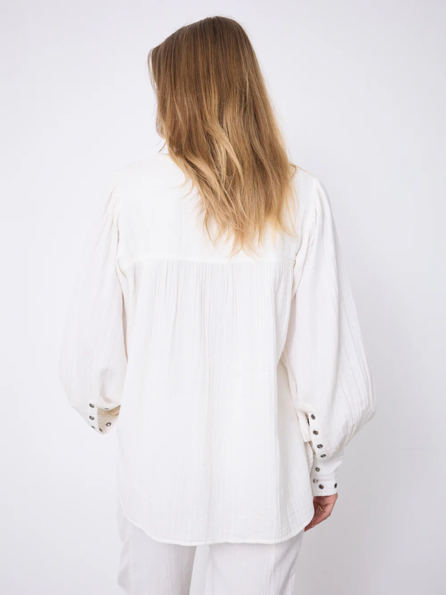Blusa bianca Not Shy