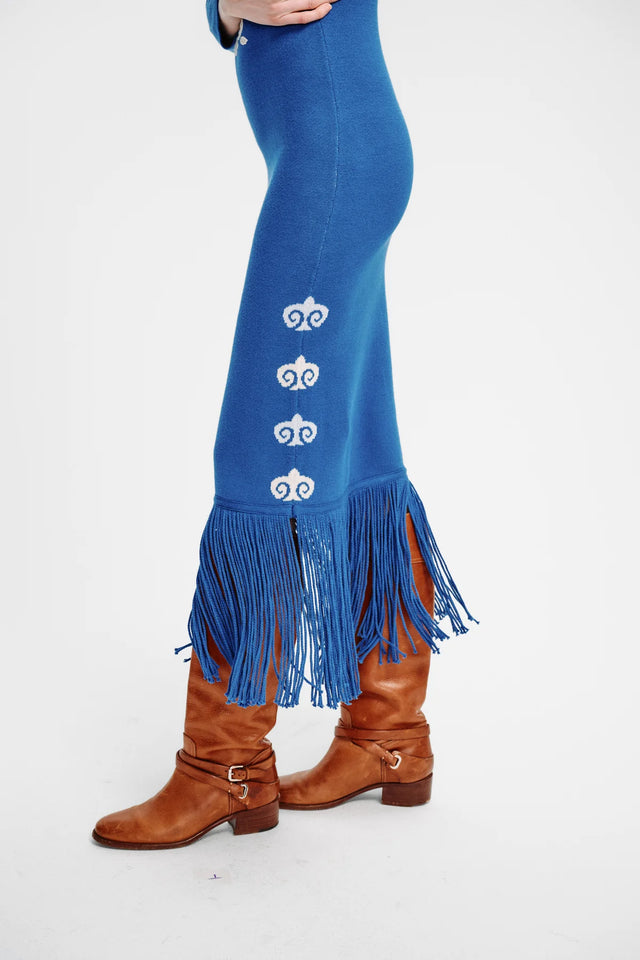 Vestito blu Carolina K
