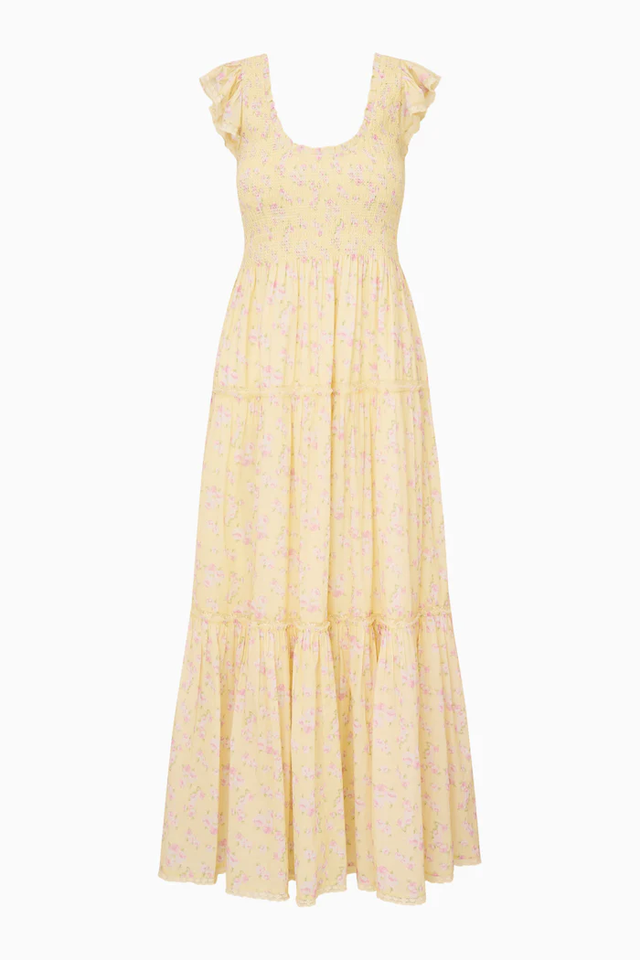 Vestito giallo LoveShackFancy