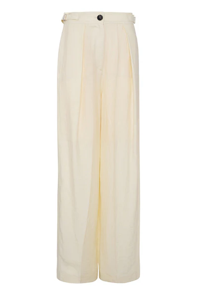 Pantaloni crema Tela