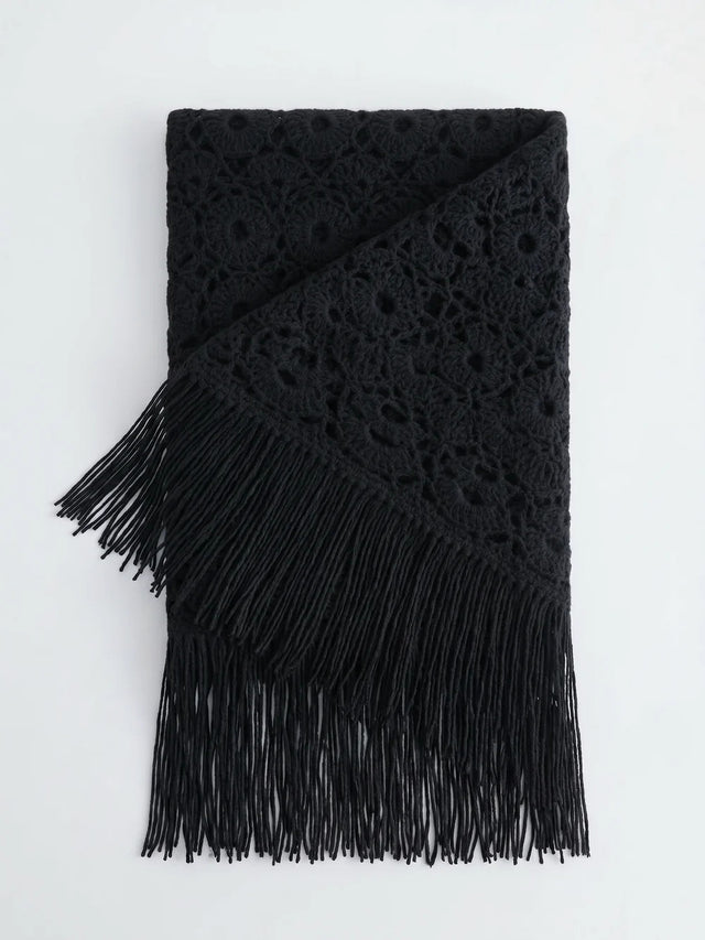 Sciarpa nera Not Shy