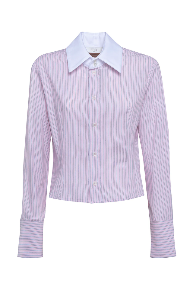 Camicia rosa Tela