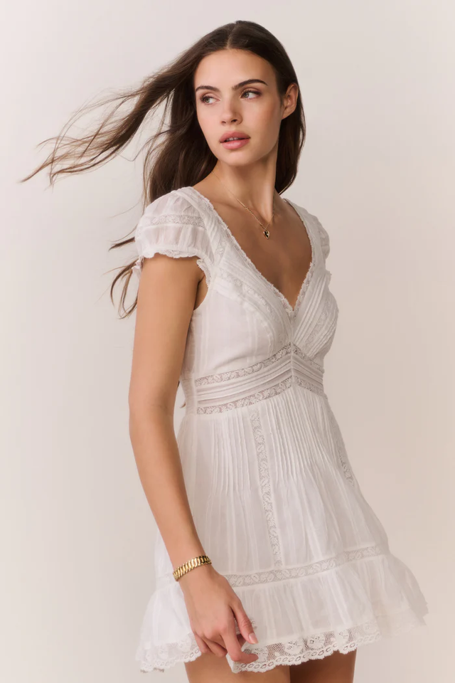 Vestito bianco LoveShackFancy