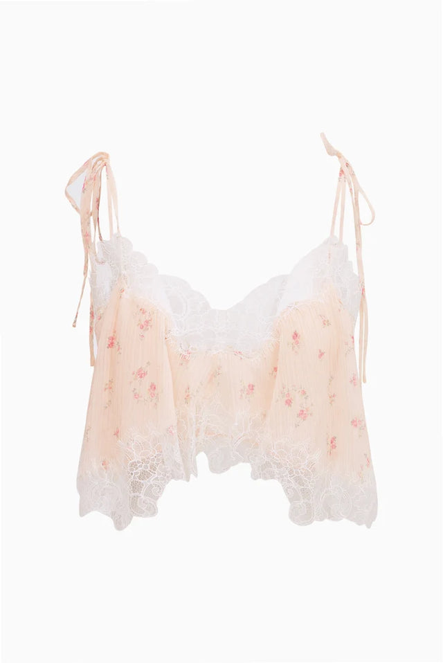 Top rosa Love Shack Fancy
