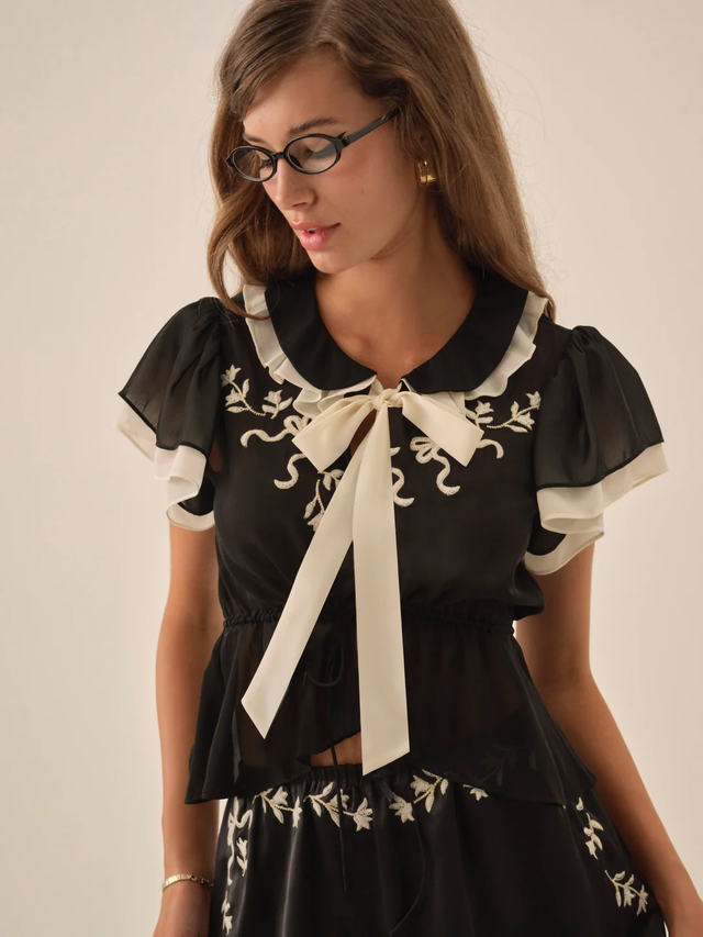 Top nero For Love & Lemons