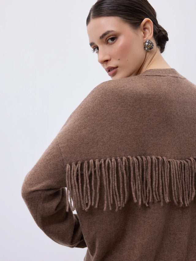 Cardigan mocha Not Shy