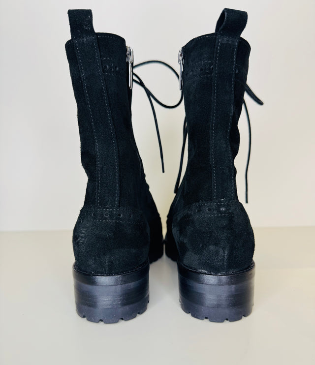 Stivaletti neri Duccio Del Duca