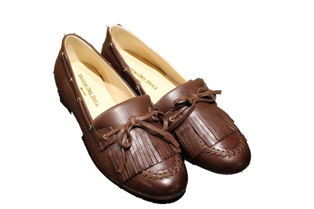 Mocassini cuoio Duccio Del Duca