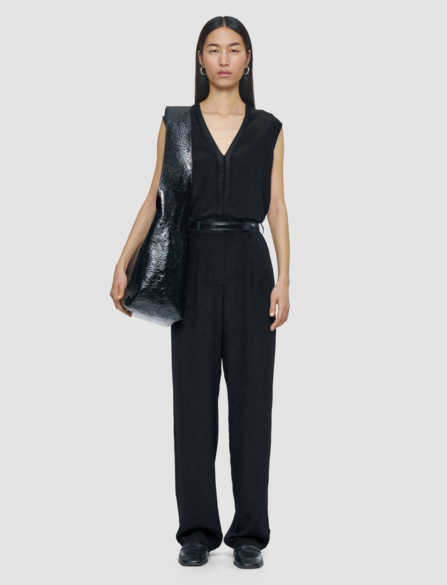 Pantaloni neri Joseph